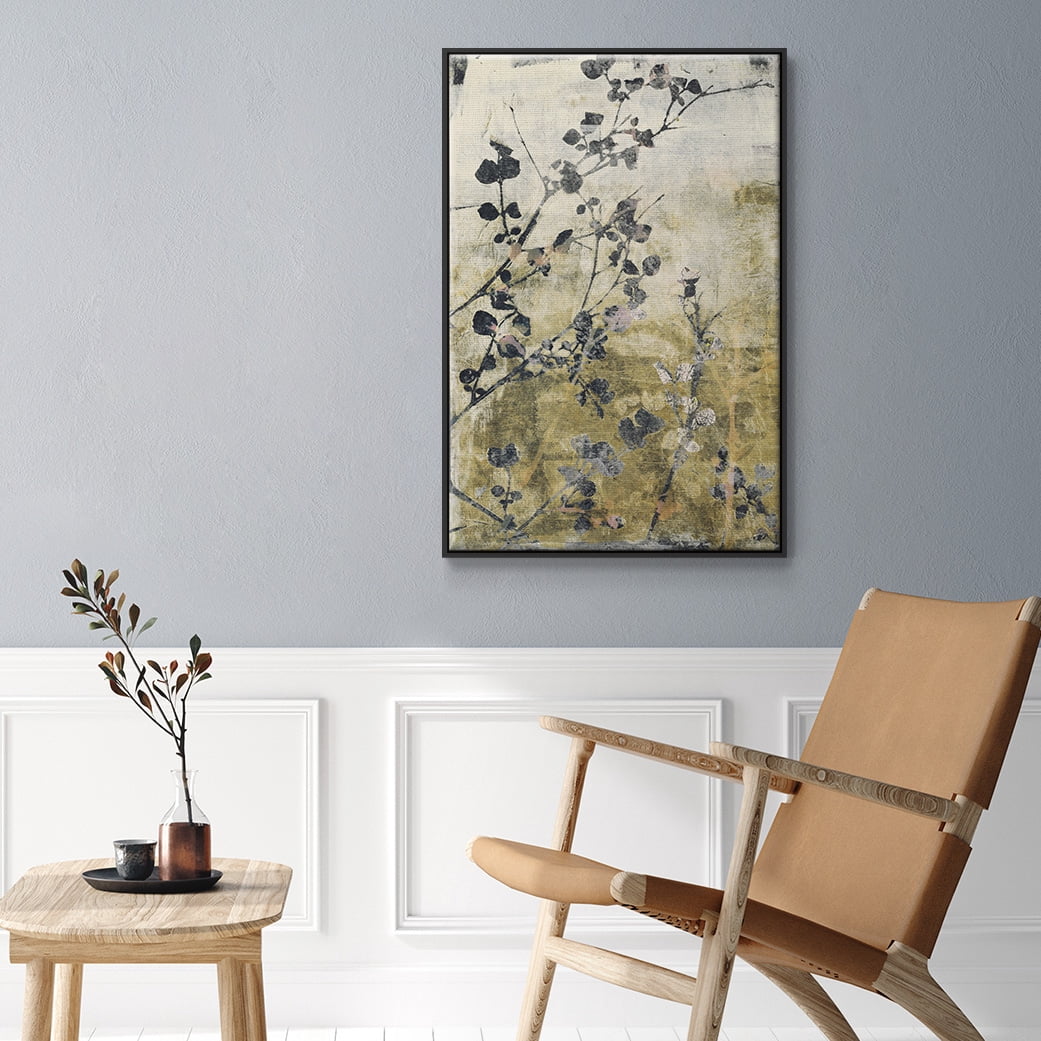Boundless VII Framed Premium Gallery Wrapped Canvas - Ready to Hang - 17 x 25 - Black Floating Frame