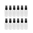 thumbnail image 1 of 12 Pcs Portable Travel Bottles Empty Clear Plastic Fine Mist Spray Bottles 30ml, 1 of 6