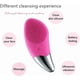 thumbnail image 2 of Sonic Facial Cleansing Brush Electric, Waterproof Silicone Face Massager Brush Rechargeable Mini Skin Facial Cleansing Brush(Rose), 2 of 4