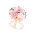 thumbnail image 5 of Bridal Bouquet with Vivid Pink Flowers for Wedding Decoration PE Material One PC, 5 of 5