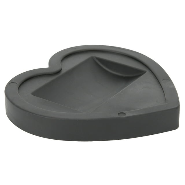 Caster Cup Heart?Shaped Non?Slip Universal Furniture Wheels Caster Cup Stopper Floor Protector Accessory