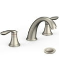 thumbnail image 1 of Acekid Bathroom Sink Faucet, 3 Hole Bath Faucet with Stainless Steel Pop up Drain & Hose, 1 of 7