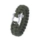 thumbnail image 5 of Military 550 Paracord Pulsera Tejida de Acero Inoxidable Kit de Hebilla de Supervivencia para Exteriores ANGGREK  Otros, 5 of 8