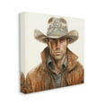 thumbnail image 4 of Stupell Industries Western Cowboy Portrait Abstract Painting Gallery Wrapped Canvas Art Print Wall Art, 24 x 24, 4 of 8