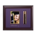 thumbnail image 1 of Cadre 14x11 pour Photo 5x7 Tapis Dbl Violet/or et Pompon, 1 of 1