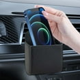 thumbnail image 6 of Ohmyroo Car Leather Storage Box Air Vent Organizer for Vehicle Interior, 6 of 8