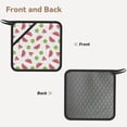 thumbnail image 2 of Pofeuu Watermelon And Kiwi Print Silicone Trivet Mats,Silicone Hot Pads for Kitchen, Silicone Trivets for Hot Pots and Pans, Silicone Hot Pad, 2 of 8