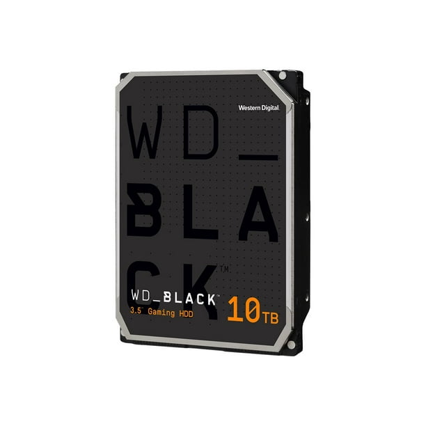 Wd Black Wd101fzbx Hard Drive 10 Tb Internal 3 5 Sata 6gb S 70 Rpm Buffer 256 Mb Walmart Com