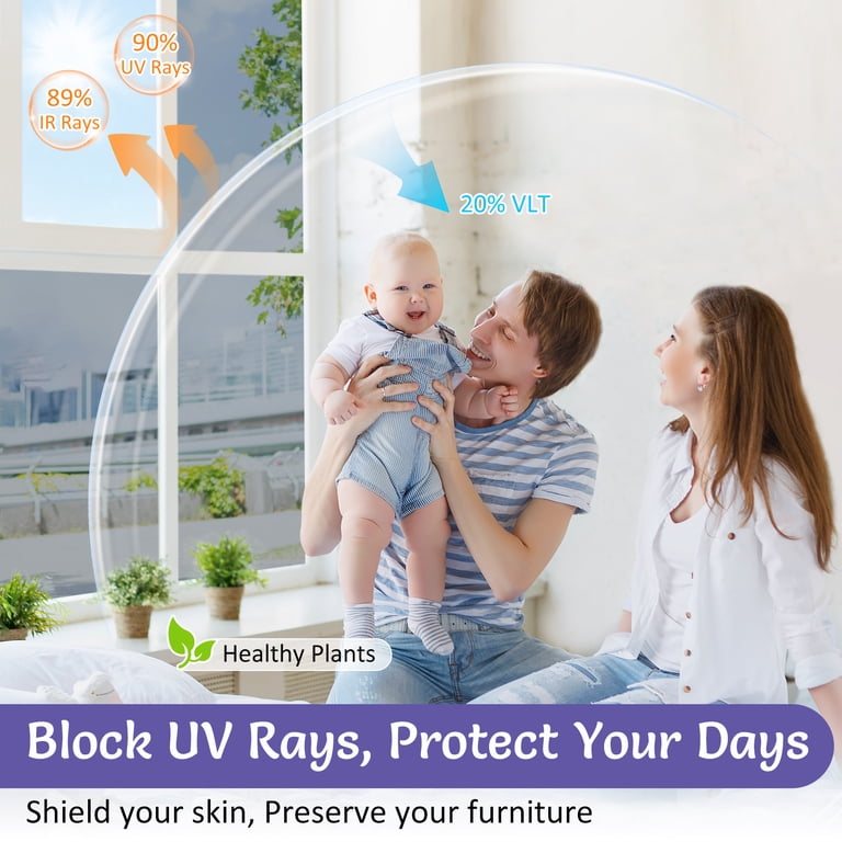 One-Way Mirror Window Film, 17.5 x 78.5 Inches photo 7
