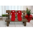 thumbnail image 5 of 1 Pair Magnetic Socks Holding Hands Premium Cotton Shoe Size 5 to 10 (Red), 5 of 8