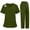 Green, variant on Scrubs For Women Set V Neck 3 Pocket Scrub Tops And Straight Pants Soft Cozy Breathable Quick Drying Nurse Sets Green L