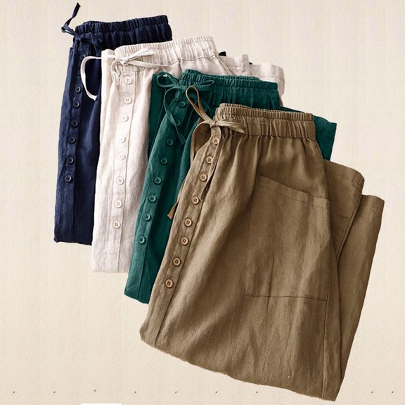 Mgmyaa Spring Summer Casual Skirts for Women Mid-Length A-Line Mid Rise Skirt with Adjustable Elastic Waist Solid Loose Fit Spring Summer Midi Skirt