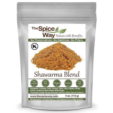 The Spice Way Shawarma Seasoning Blend - 4 oz.