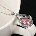 thumbnail image 3 of 14k White Gold Plated CZ Crystal Pendant Necklace Jewelry for Women, 3 of 5