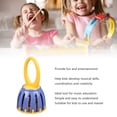 thumbnail image 4 of Rattle Percussion Instrument Handle Cage Bell Toy Hand Shaker  Sound Music Education For Children Kids Brain Game, 4 of 8