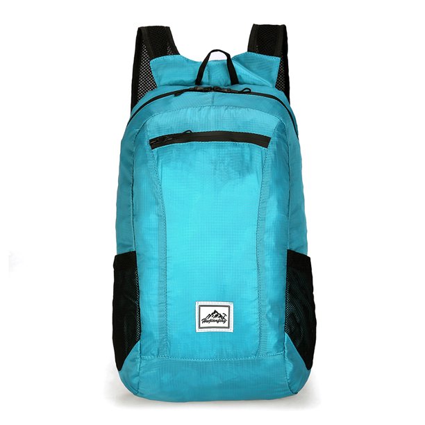 Mochila de viaje para escalada, plegable, impermeable, grande, 20L (azul lago) Tmvgtek Deportes Acuáticos