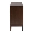 thumbnail image 4 of Baxton Studio Nikolai Beige Fabric and Wenge Brown Wood 6-Drawer Dresser, 4 of 6