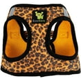 thumbnail image 4 of Leopard Dog Harness Sport EcoBark Step-In Rapid Fastener Cheetah Dog Vest Halter for Puppy and Small Dogs Reflective Comfort Adjustable Body Harness (Large, Cheetah Print), 4 of 7