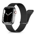thumbnail image 6 of BRADCET 1/2Pack  Mesh Band for Apple Watch Bands 44mm 45mm 41mm  40mm 38mm 42mm 49mm Adjustable Stainless Steel Milanese Loop Band Strap Magnetic Closure for iWatch Series 8 7 SE 6 5 4 3 2 1, 6 of 11