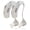 White, variant on MEDca Digital Behind-the-Ear Hearing Amplifier Sound Enhancer - White