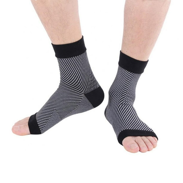 Leonard Ankle Compression Socks A Toeless foot Sleeve, Splint for