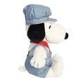 thumbnail image 3 of Aurora - Large White Peanuts - 14" Train Engineer Snoopy - Adorable Stuffed Animal, 3 of 4