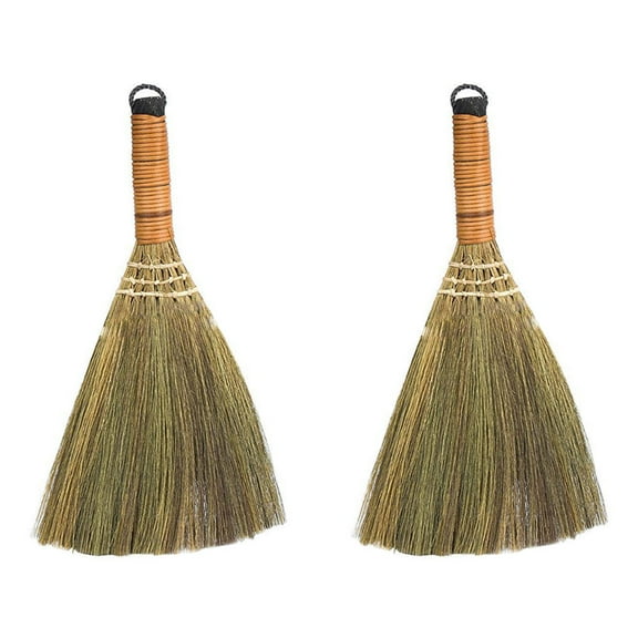 Raindrops Small Hand Broom Small Brooms Compact 2Set