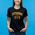 thumbnail image 3 of Pittsburgh Classic Football Arch - Sports Athletics T Shirt - Medium - Black, 3 of 5