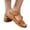 Khaki #10, variant on Womens Comfortable Wedge Sandals- Open Toe Footbed Wedge Wide Width Clearance Beige Dressy Slide Sandals for Women Size 5.5