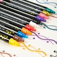 thumbnail image 3 of Japonés Nuevo Color Uni Marker Set 7-color Posca Series Pop Poster Publicidad Pen No es fácil de difuminar Color brillante Pc-1m / 3mpc-3m kaili Sencillez, 3 of 5