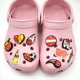 thumbnail image 4 of RV Charm para zapatos de colección de baloncesto de 10 piezas, charm para sandalias, charm para sandalias Clogs, regalos de Navidad o cumpleaños para niñas y niños oso de fresa Electrónica, 4 of 5