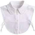 thumbnail image 3 of CAILDANL Fake Collar Half Shirt Blouse Collar Collar False Collar for Women Girls, 3 of 7