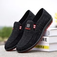 thumbnail image 4 of Zapatos Zapatos casuales de lona para hombre Zapatos de tela viejos Zapatos sin cordones para hombre, 4 of 5