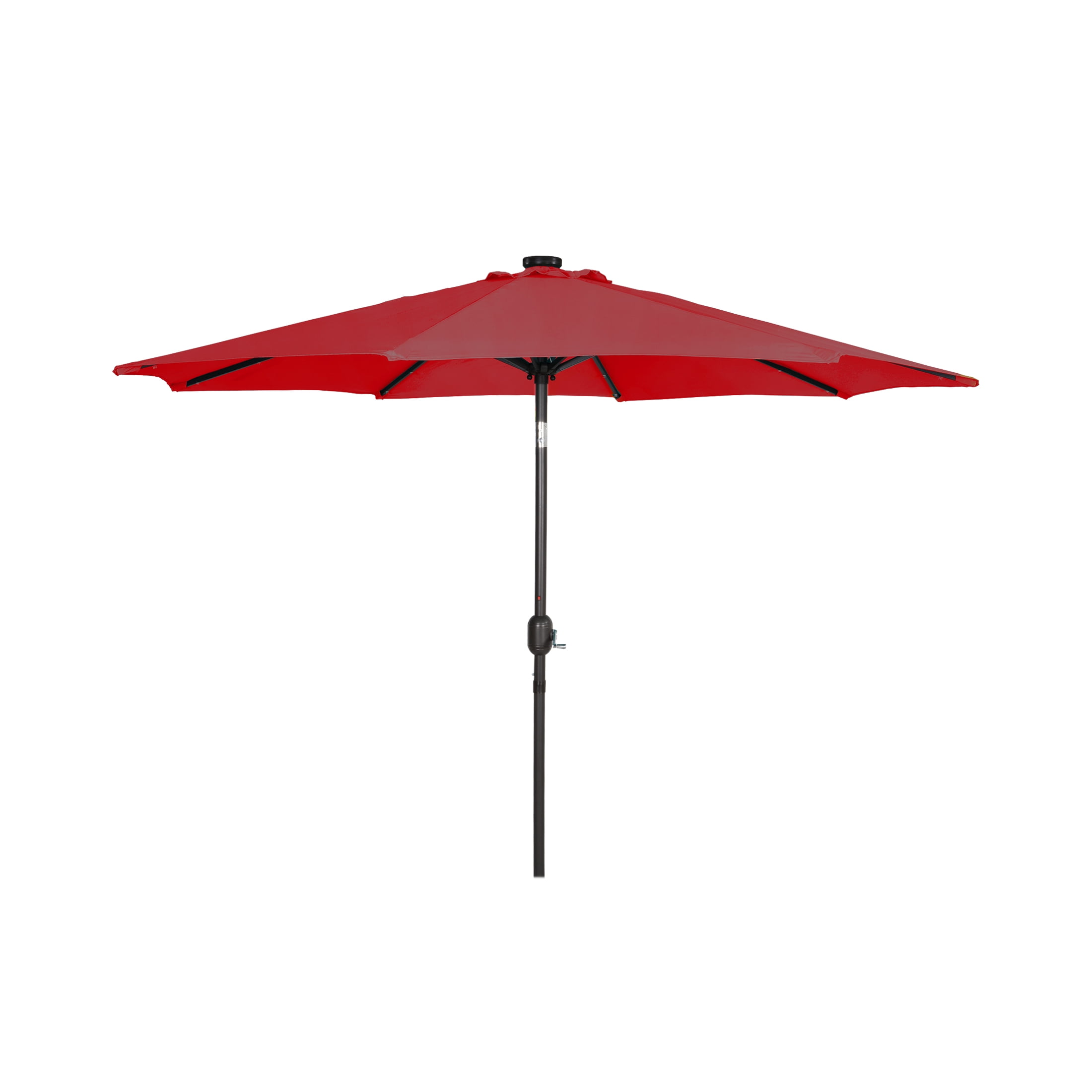Westin Outdoor 9 Ft Solar LED Market Patio Umbrella, Red
