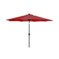 thumbnail image 3 of Westin Outdoor 9 Ft Solar LED Market Patio Umbrella, Red, 3 of 6