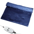 thumbnail image 1 of MesaSe Massaging Weighted Heating Pad  Heating Pads For Back And Shoulders  Electric Heat Pad With 3 Heat Settings 6 Massage & Moist Heat Options  Auto Off  Gifts For Women Men Mom  20”*2, 1 of 7