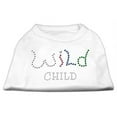 thumbnail image 1 of Wild Child Rhinestone Shirts White Xl (16), 1 of 1