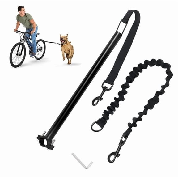 Hands Free Dog Bicycle Exerciser Leash Newest Model with Pull Strength Leash Great Performance
