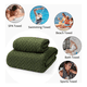 thumbnail image 5 of 2pcs toalla baño completo grande Malubero Verde, 5 of 5