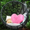 thumbnail image 3 of GOOHOCHY Almohada de peluche, almohada decorativa para el hogar, almohada en forma de corazón, almohada rellena romántica, decoración, 3 of 8