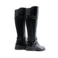 thumbnail image 4 of BURUDANI Women’s Knee High Tall Moto Buckle Boots, 4 of 5