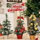 thumbnail image 3 of 20/30/40cm Christmas Tree Home Bedroom Party Decorations Artificial Christmas Tree Children DIY Handicraft 2025 New Year Gift, 3 of 5