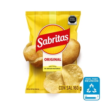 Papas fritas Sabritas sal 160 g