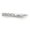 thumbnail image 3 of Sterling Silver CZ Ring - Size 8, 3 of 3