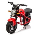 thumbnail image 6 of red 24V300W Kids Ride On XL Electric Toy Muscle Motorcycle with 14-inch wide EVA tires Music&Light, 6 of 27