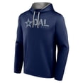 thumbnail image 2 of Men's Logo Athletic Navy Dallas Cowboys Head Start Pullover Hoodie, 2 of 3