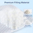thumbnail image 7 of Pataipetit Bed Pillow Set of 2 Pack,Cooling Shredded Foam Pillows for Bed, Queen Size (30"x20"), 7 of 7