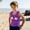 Purple J, variant on Kids Funny Cartoon Face Graphic Tank Top for Boys, Moisture Wicking Polyester Spandex Sleeveless Shirt, Youth Sizes 3-14, Black,Size 4 T