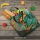 thumbnail image 5 of Balery Emerald Color Gold Marble Bolsa de Mano para Mujeres con Cremallera, Bolsa de Gimnasio con Compartimentos, Bolsa para Laptop, Bolsa para Trabajo, 5 of 7