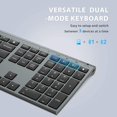 thumbnail image 3 of Combo de teclado y ratón iClever DK03 Bluetooth 4.2 + 2.4G, 3 of 7